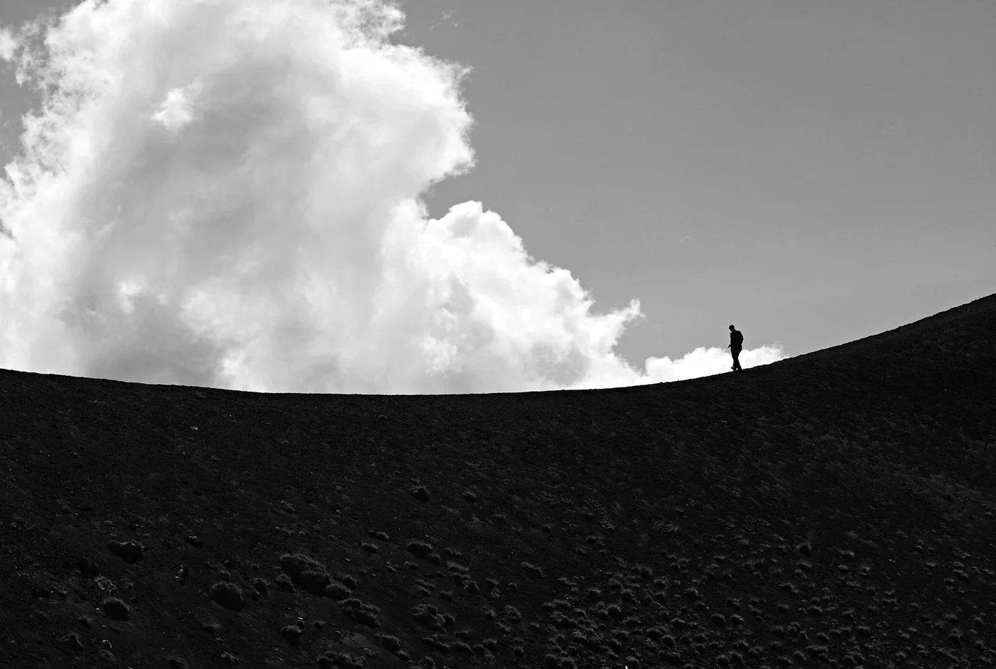 Both side. Among earth and sky