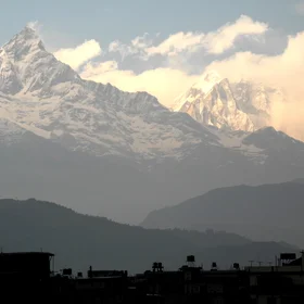 Machapuchare and the Annapurna Massif