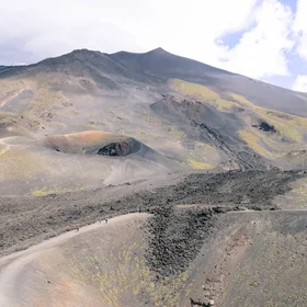 Cinder Cones and Flows on Mount Etna, Sicily