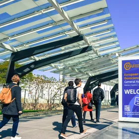 EGU17 - Welcome Sign Walkway