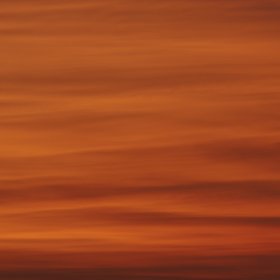 Sunset with red clouds