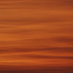 Sunset with red clouds