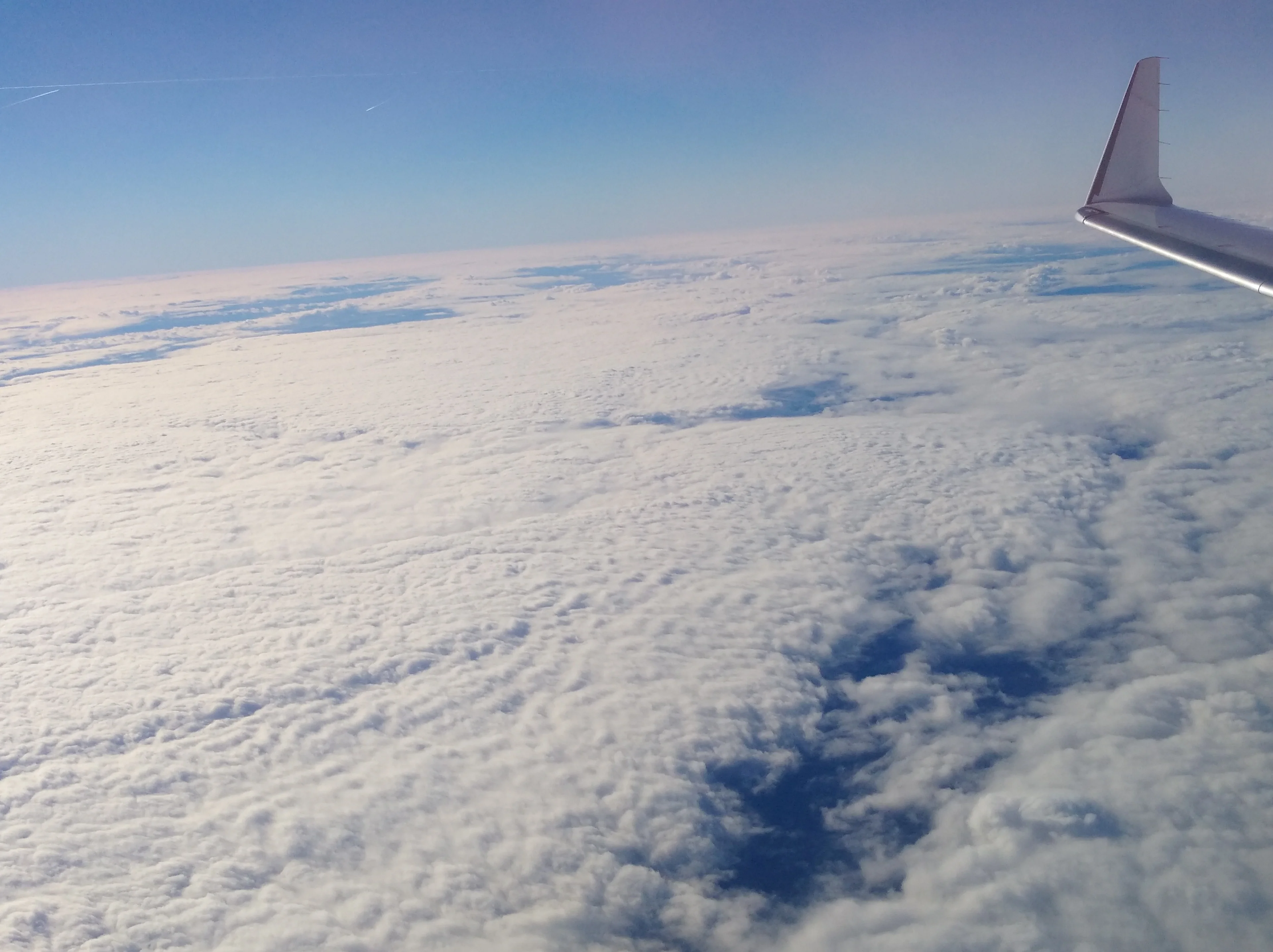 Clouds over Brest, France