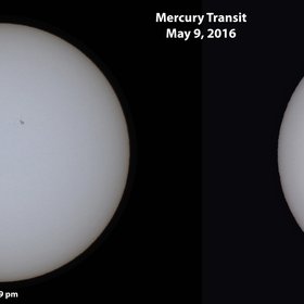 Mercury transit – seen from Hamburg