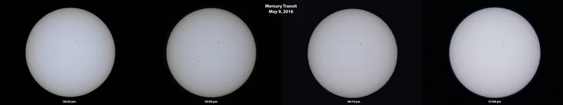 Mercury transit – seen from Hamburg