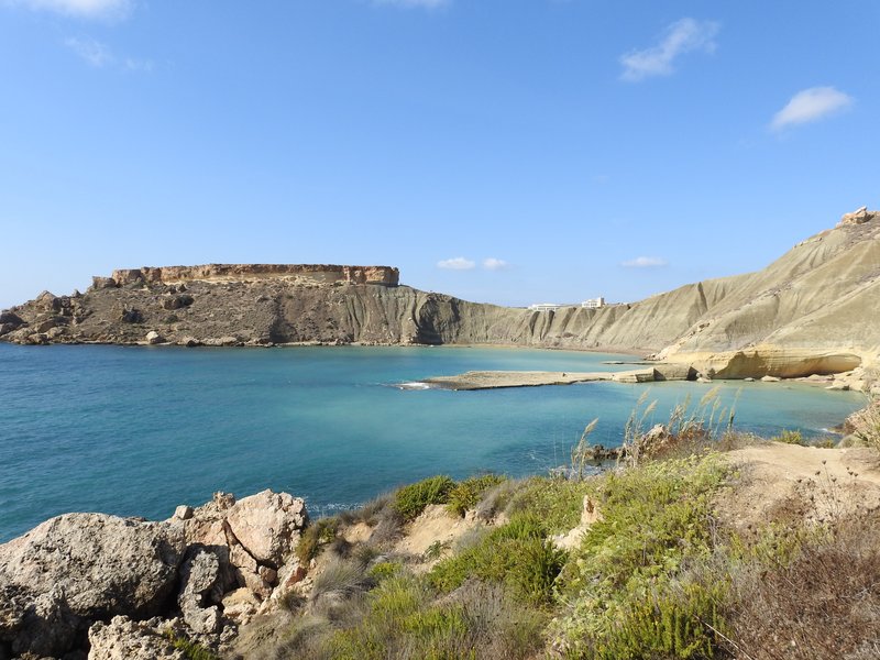 Malta: View over Gnejna Bay