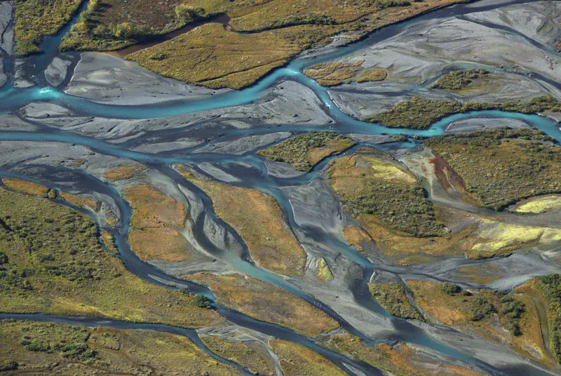 Rahpaädno river seen from the Ladebakte mountain ( version II )