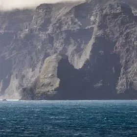 Unwelcoming coastline
