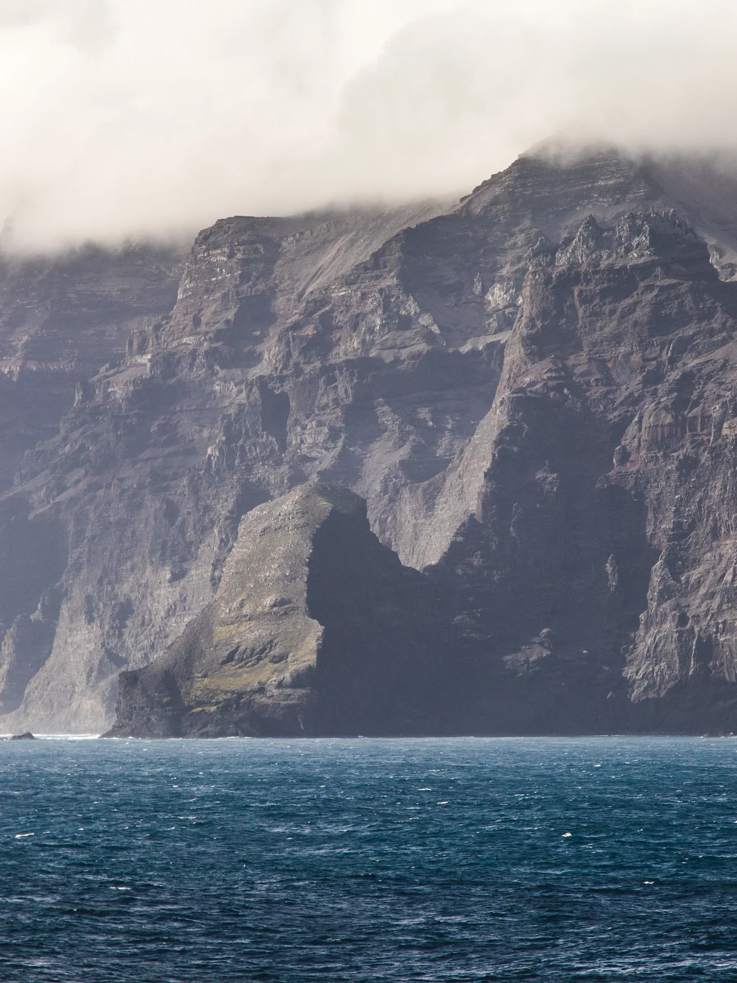 Unwelcoming coastline