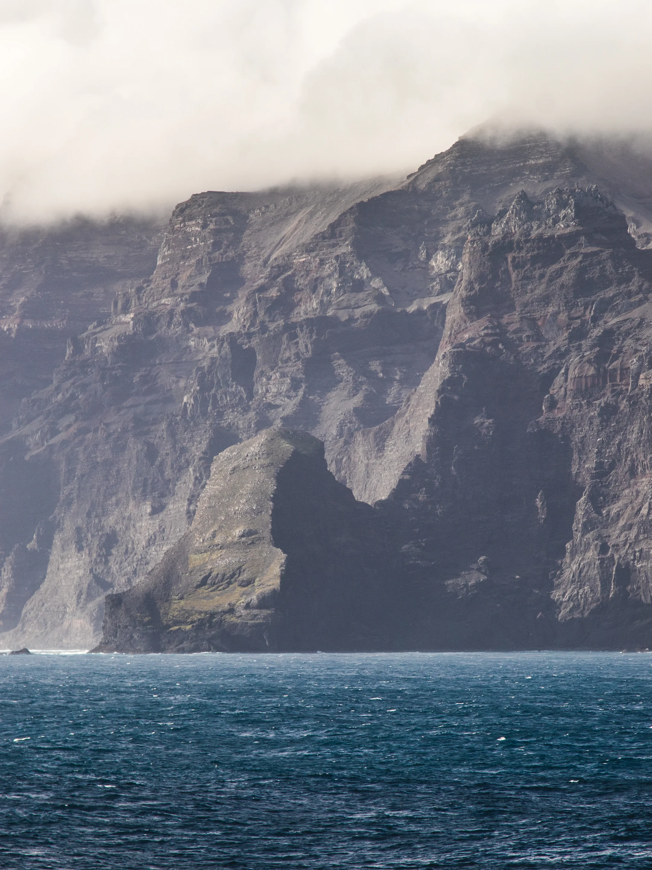 Unwelcoming coastline