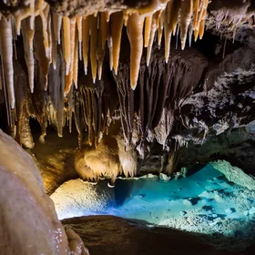 Small lake in the Gutturu 'e Murgulavo cave