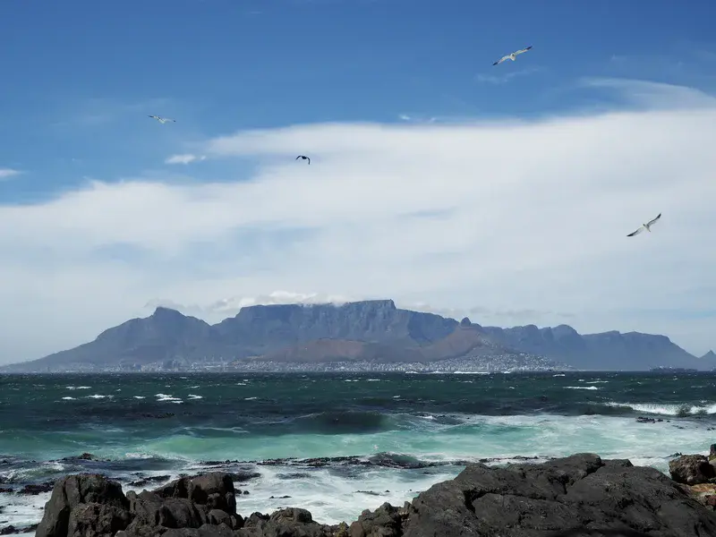 Table Mountain: with the eyes of first discoverers