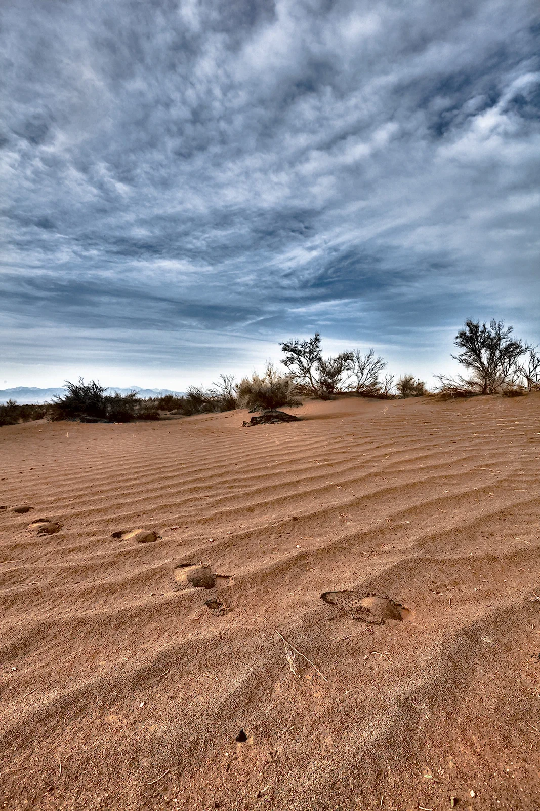 Zavareh Desert Ripple marks