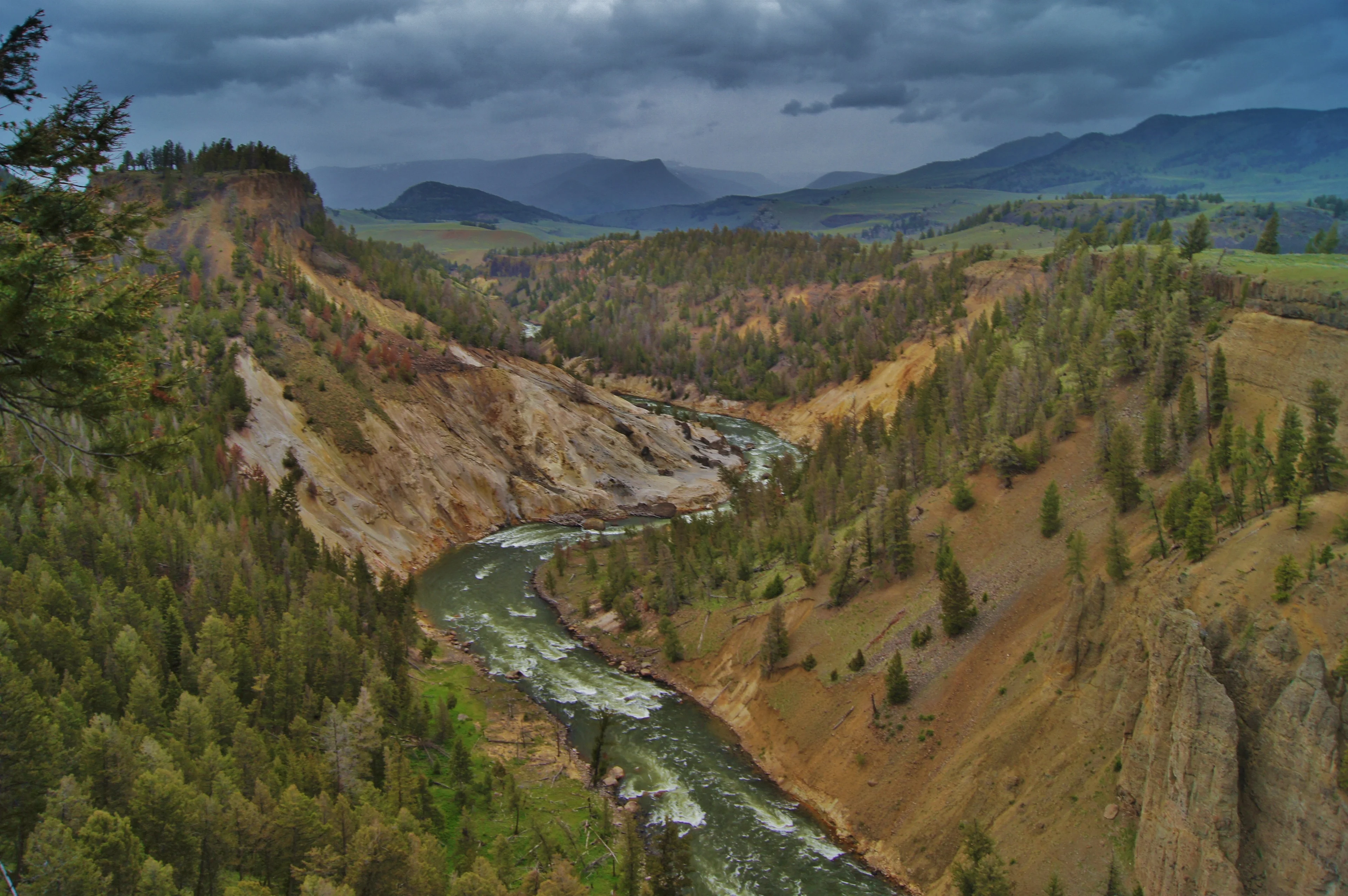 Yellowstone River Storm