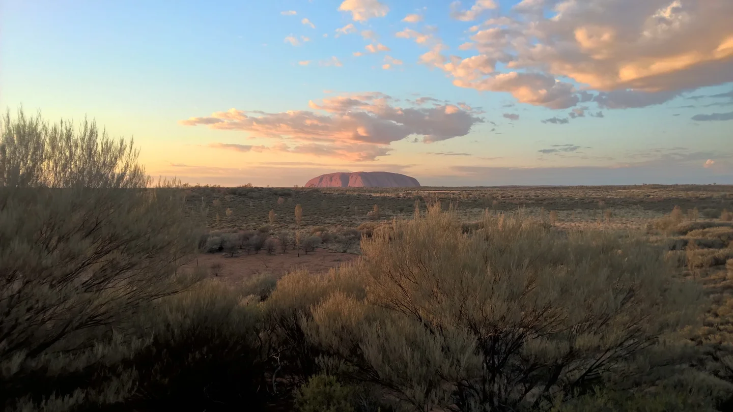 The sun rises also in the middle of nowhere