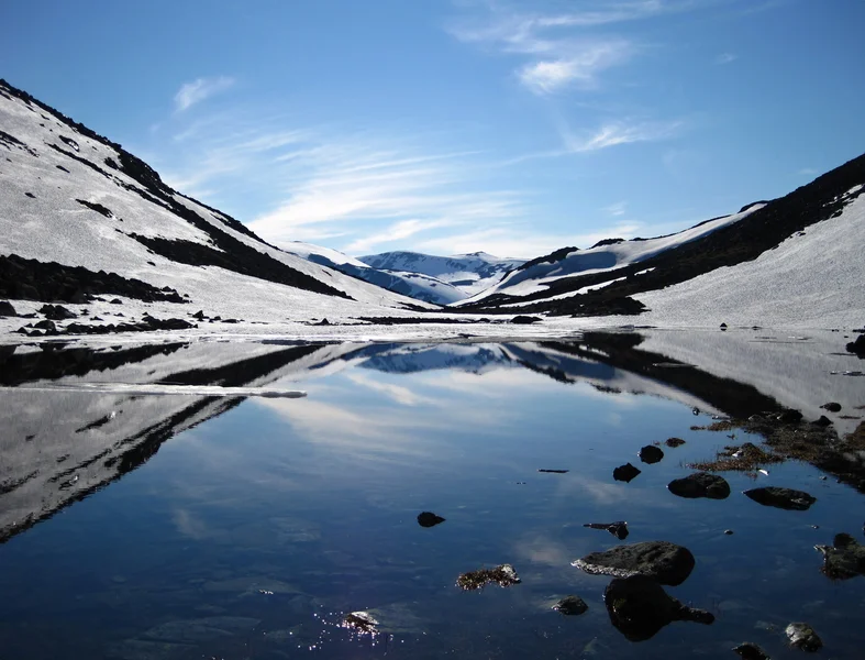 Norwegian summer mirror
