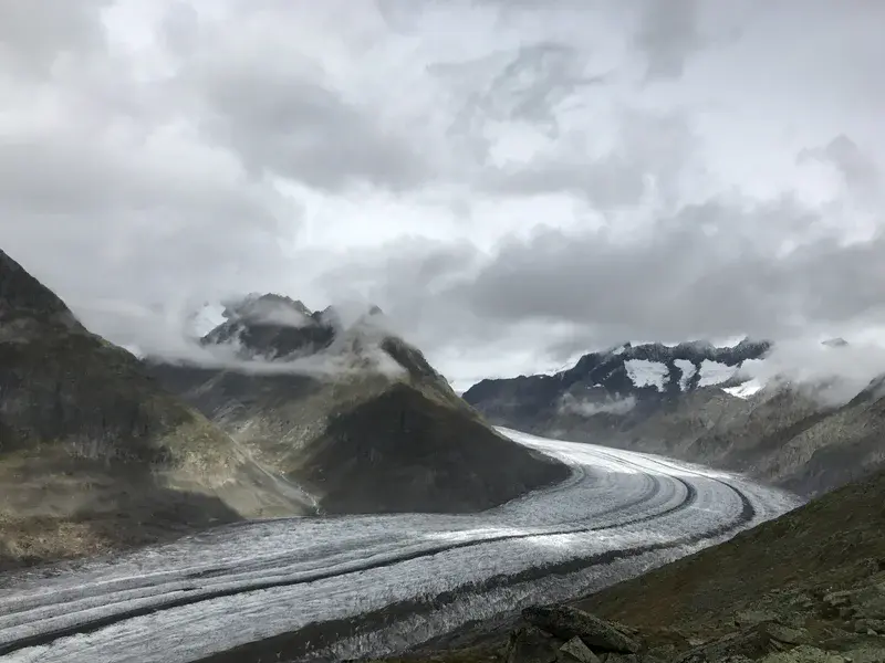 Charm of Aletsch Glacier