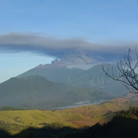 Vulcanic Ash of Raung Eruption