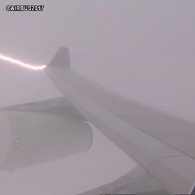 Aircraft-triggered lightning