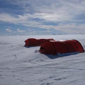 Camping in the katabatic winds
