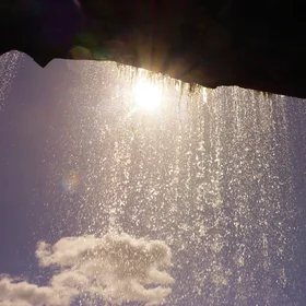 Salto Hacha within Canaima Lagoon Waterfalls