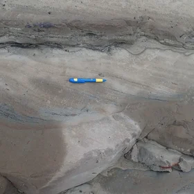Cross-bedffing base (pleistocene foreland basin, Taiwan)