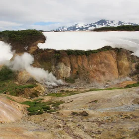 Small Geyser Field, Mutnovsky volcano, Kamchatka Oblast', Far-Eastern Region, Russia