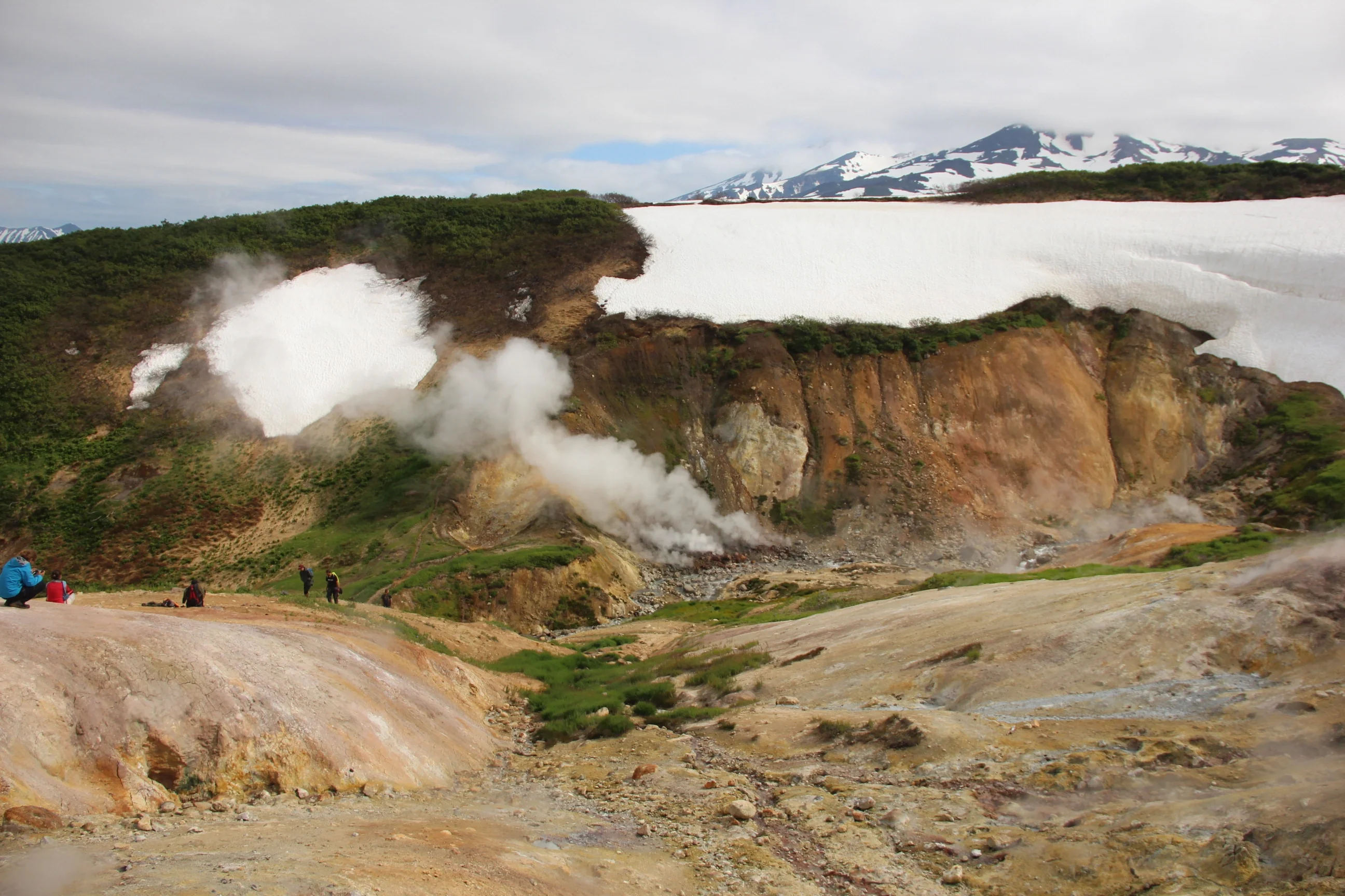 Small Geyser Field, Mutnovsky volcano, Kamchatka Oblast', Far-Eastern Region, Russia