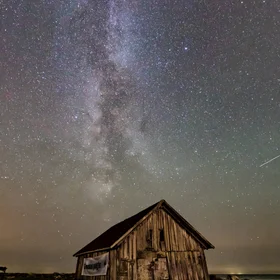 The Milky way over the West coast of Sweden