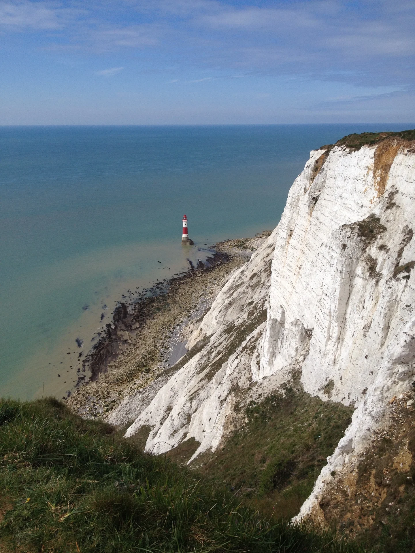 Light on the outcrop