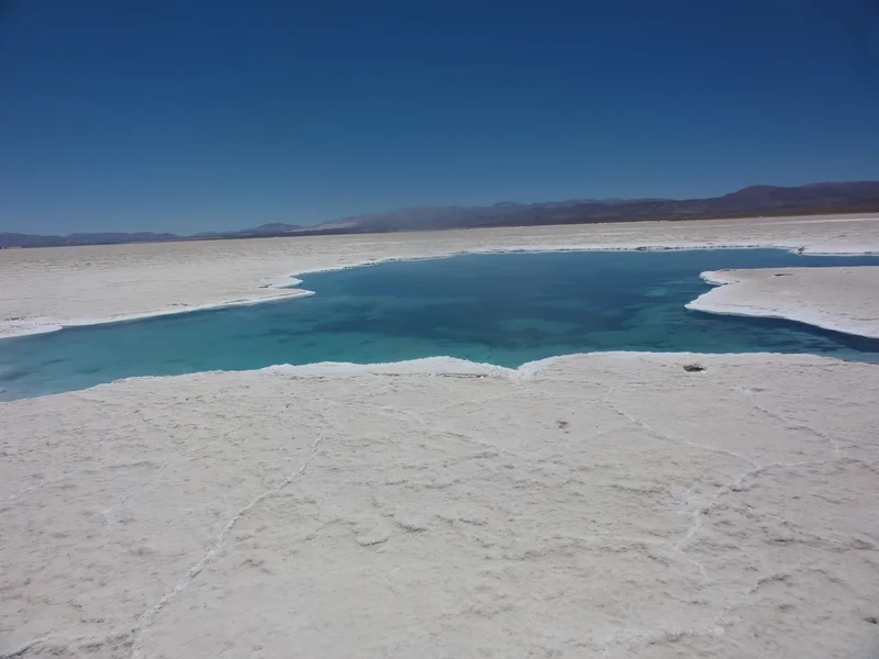 The tranquility in the salar