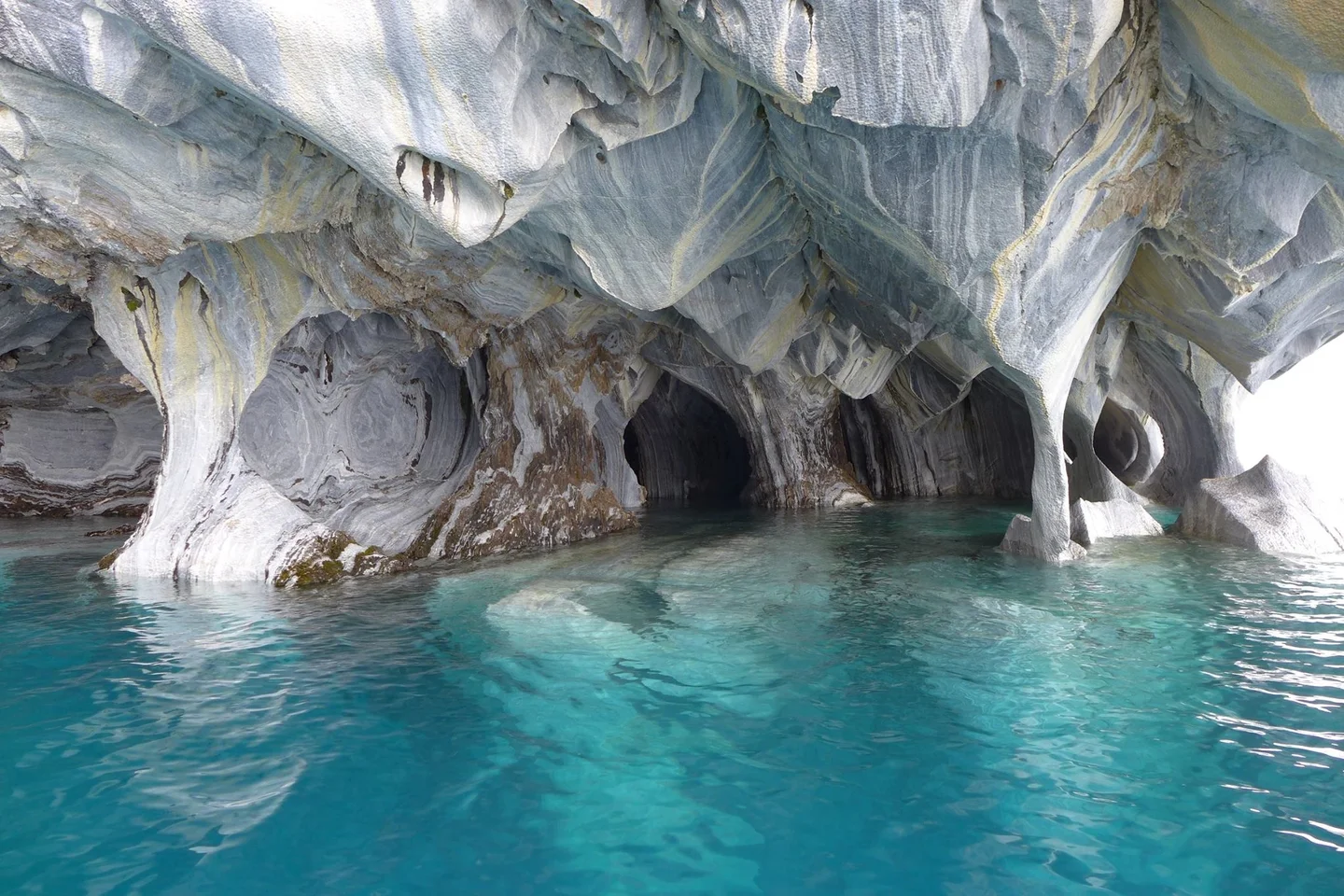 Azure temple of Patagonia