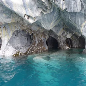 Azure temple of Patagonia