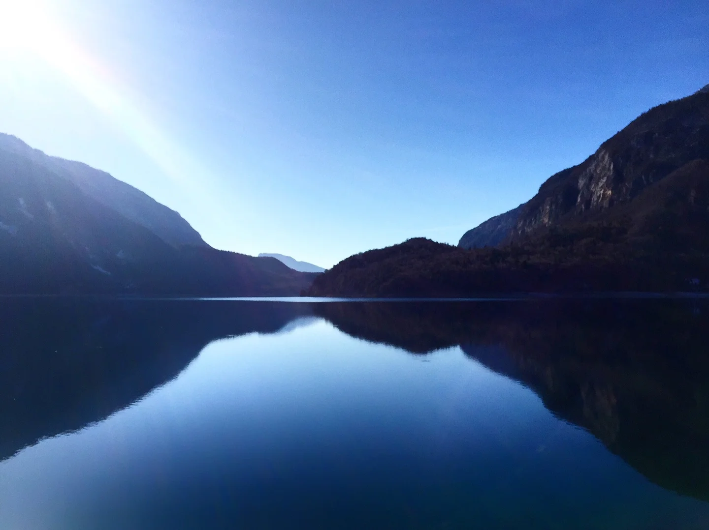 The upside down. Molveno.