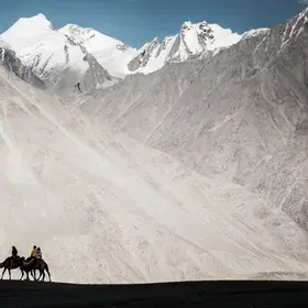 Tremendous scenery on a grand scale of Nubra valley