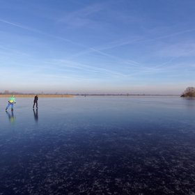 Skating freely in North German Plains