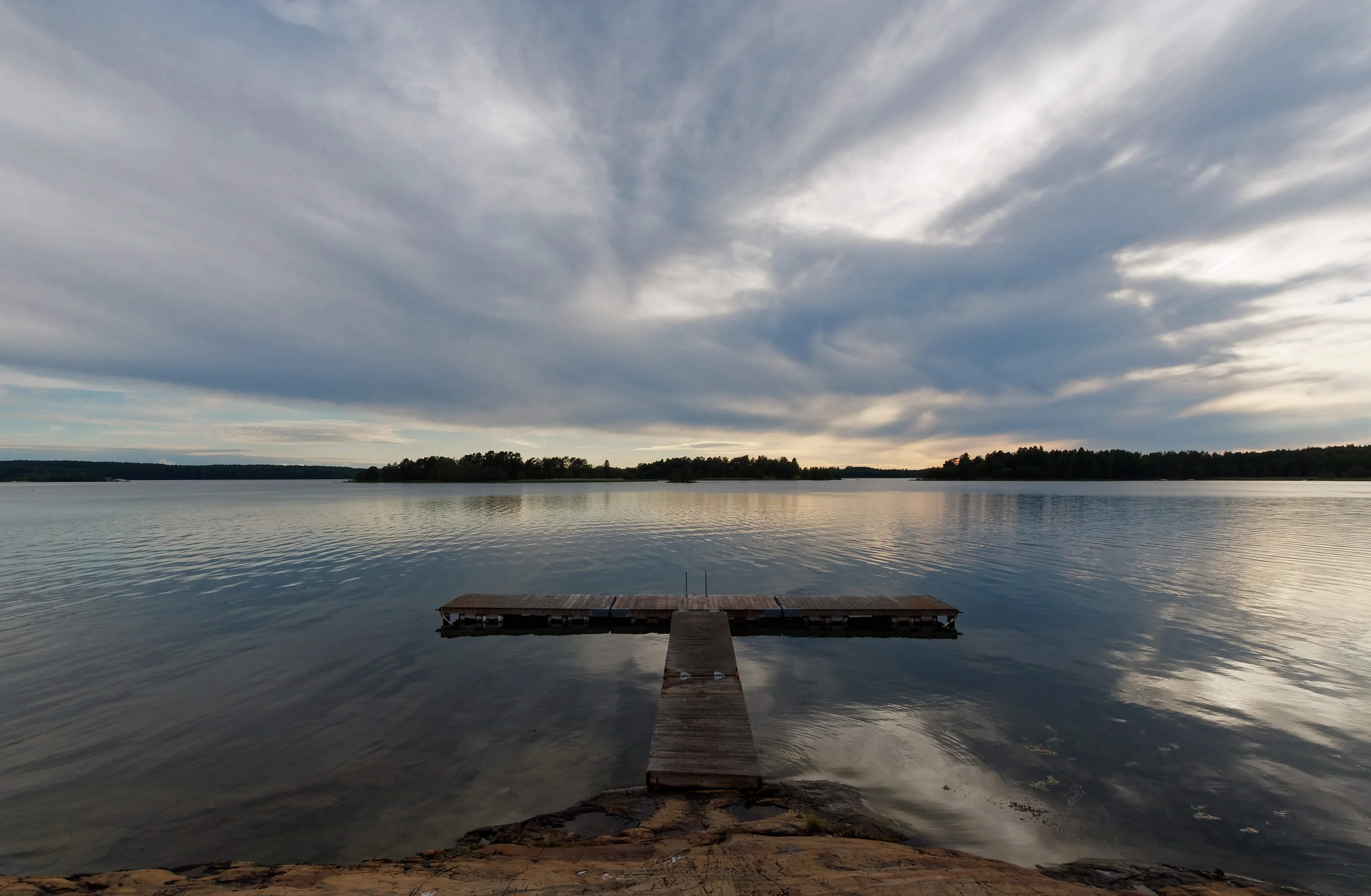Evening in the Swedish archipelago
