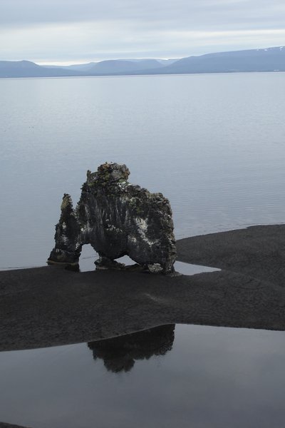 Sea erosion in Iceland
