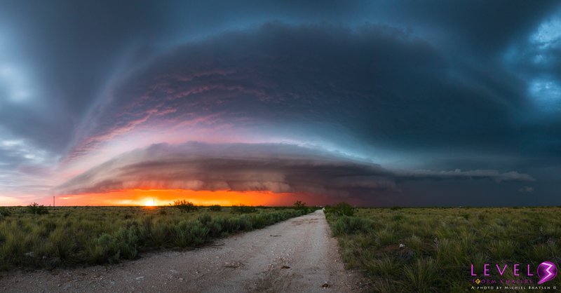Thunderstorm on Fire