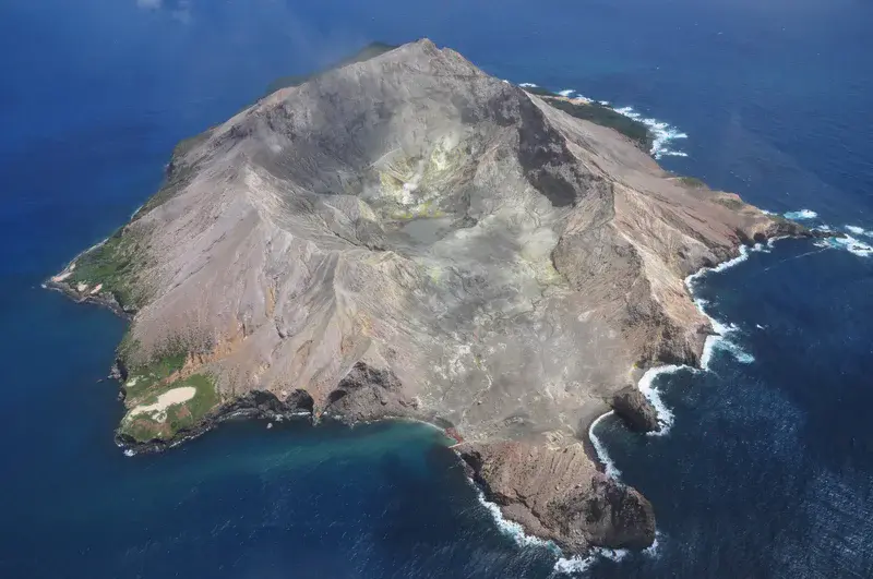 A volcano from the other side of the world