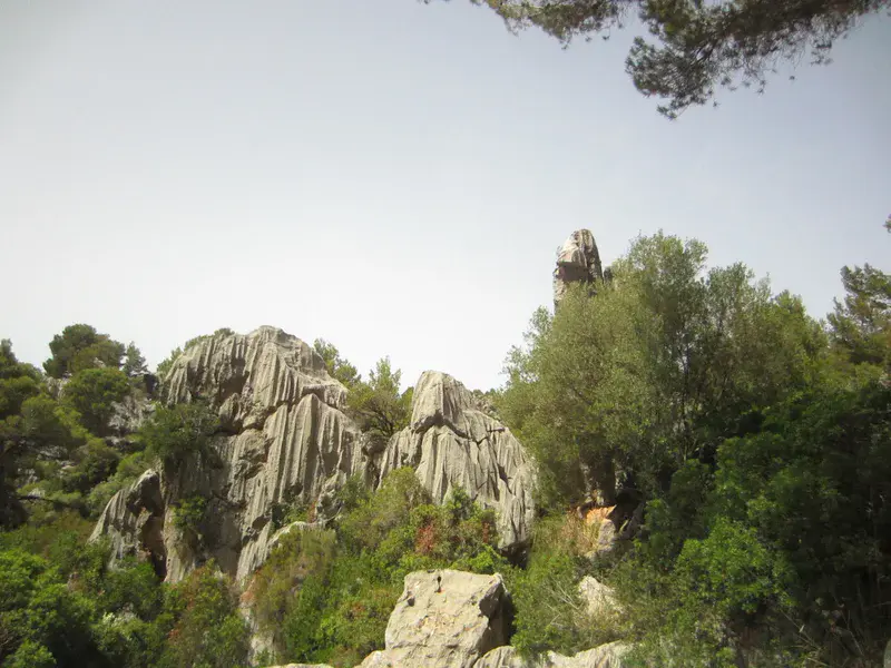 Karstic modeling by Pere Crespi. Mallorca.