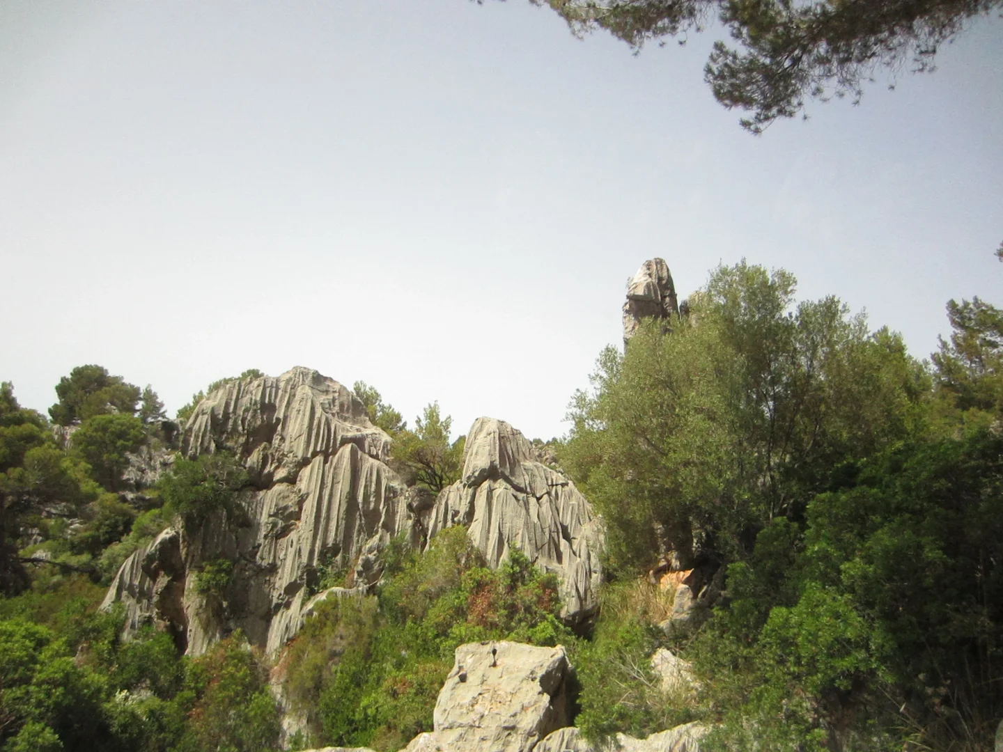 Karstic modeling by Pere Crespi. Mallorca.