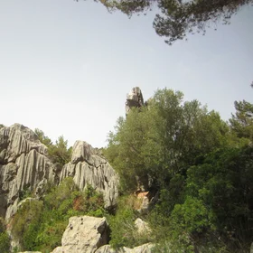 Karstic modeling by Pere Crespi. Mallorca.