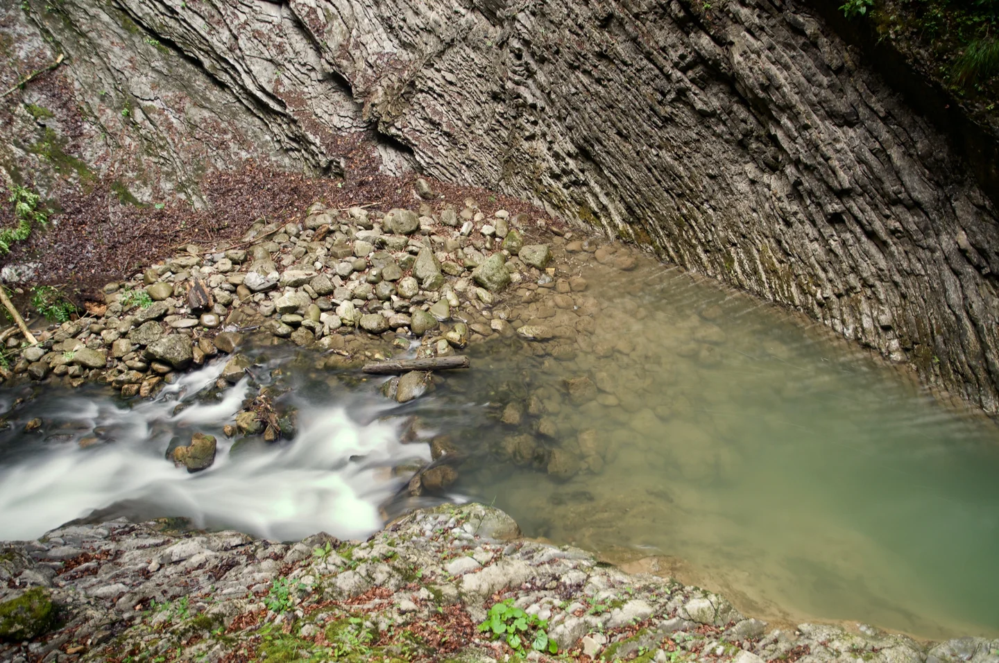 Flowing Erosion of the Préalpes