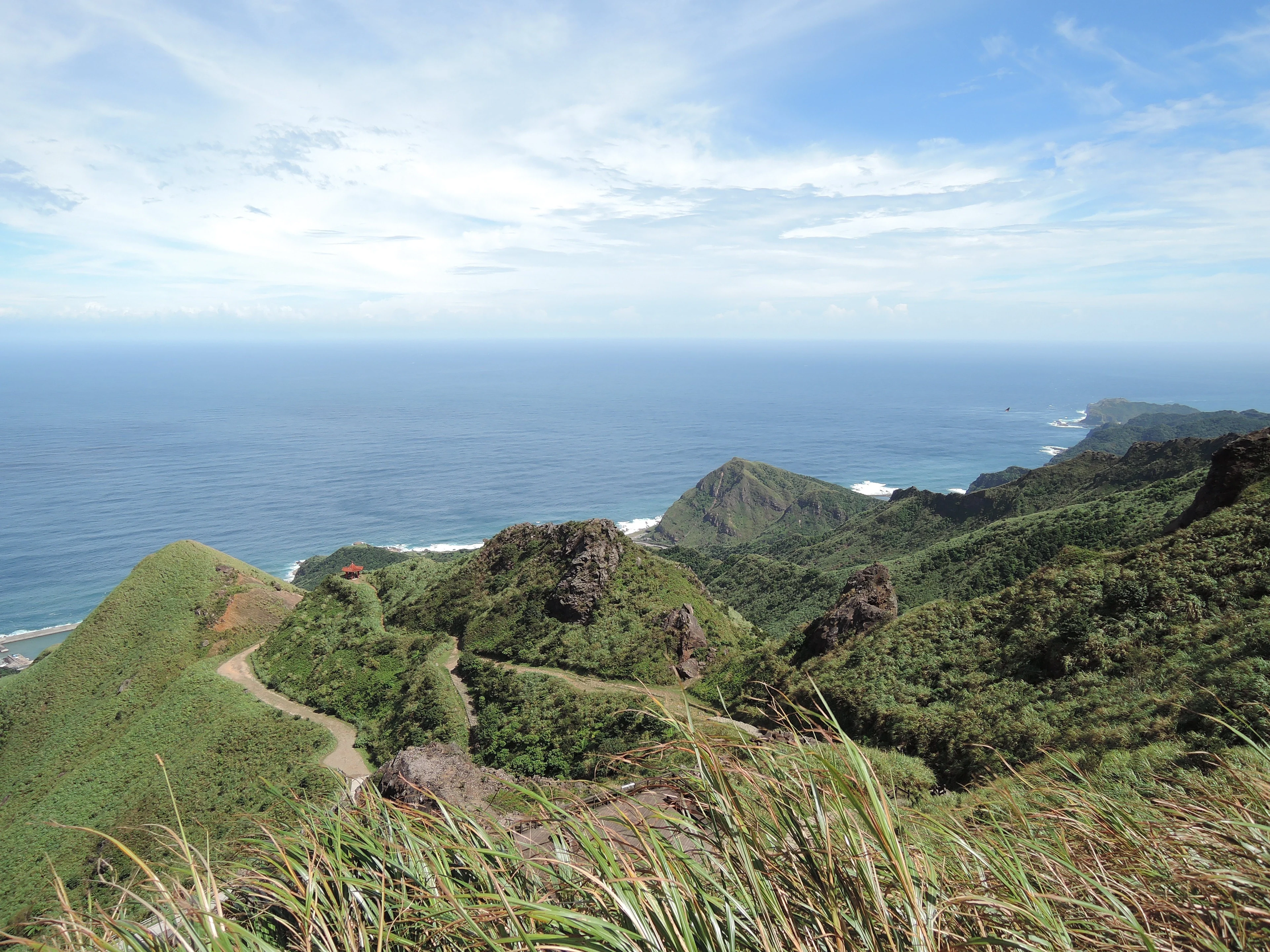 Northern coastal line of Taiwan