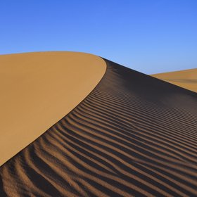 Dune and sky in Morroco