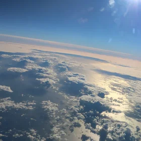 Clouds over the North Atlantic