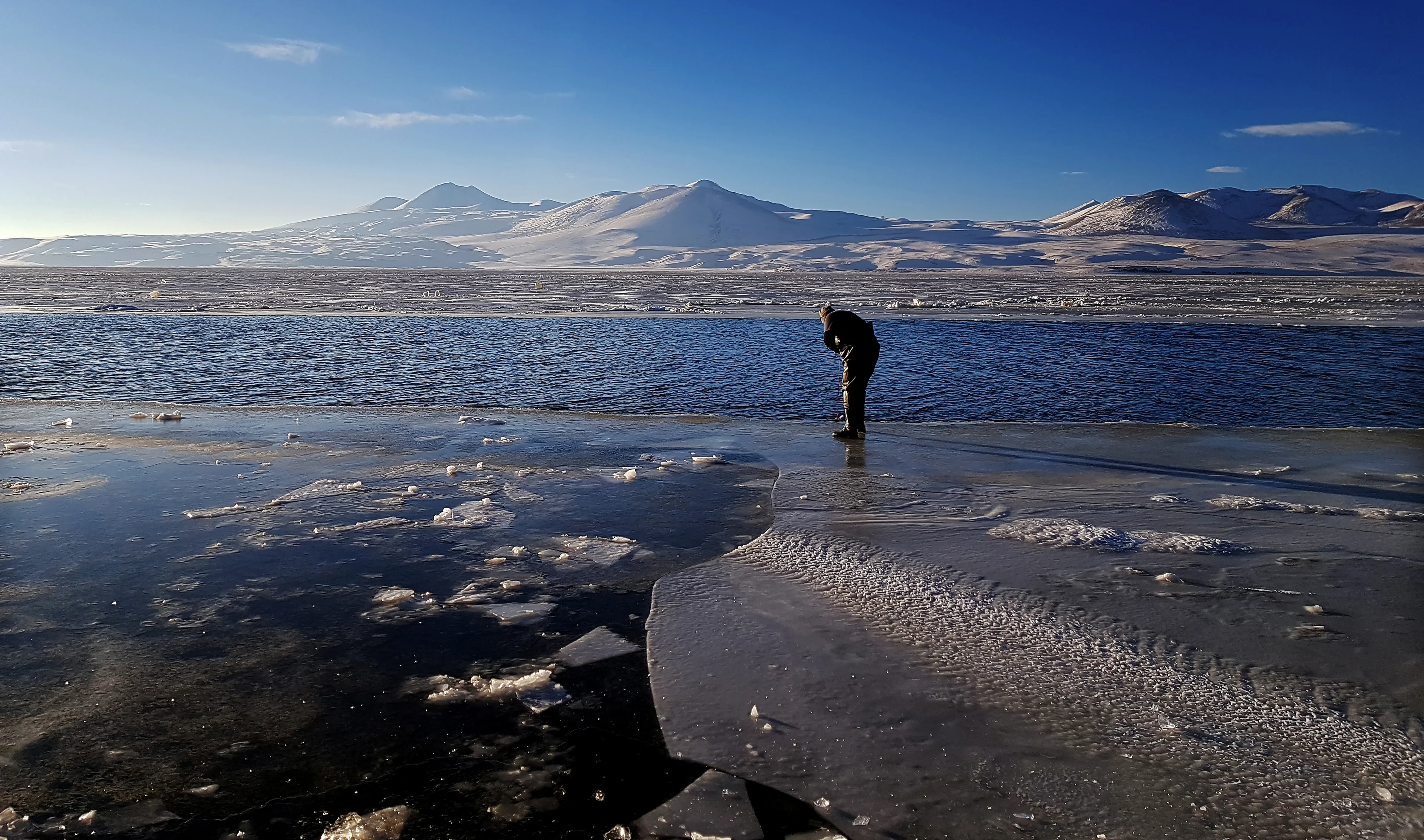 On thin ice with a Secchi disk