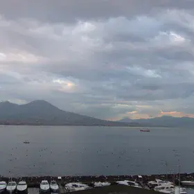 Vesuvius from Castel del Uovo