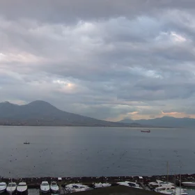 Vesuvius from Castel del Uovo